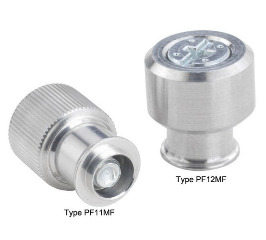 Spring-Loaded Large Knob PF11MF & PF12MF - Metric Thread - Image 1