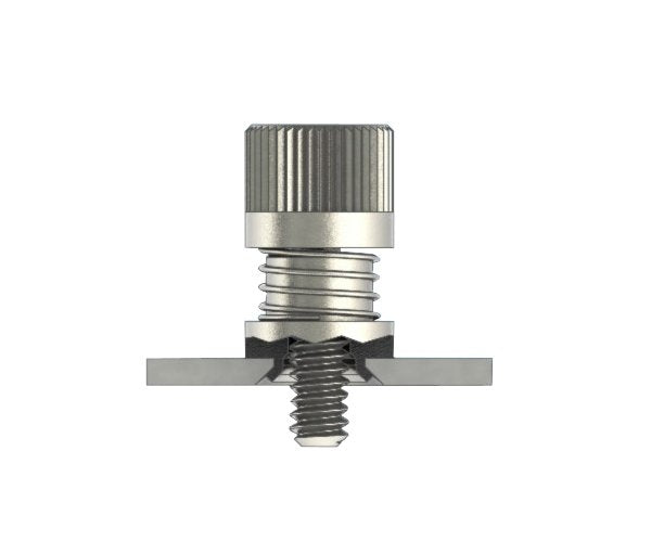 PENCOM CNC 8-32 Flare-In Narrow Panel Fastener - Image 1