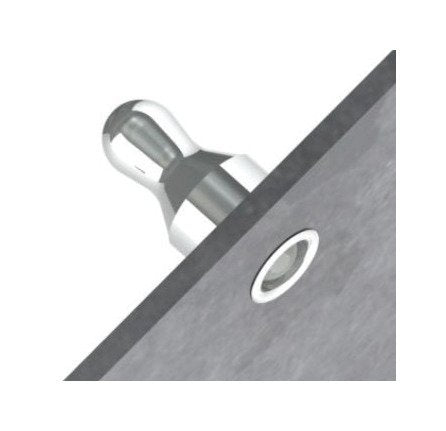 PENCOM Swage-in Ball Stud .133-.159" Thickness BS13 - Image 4