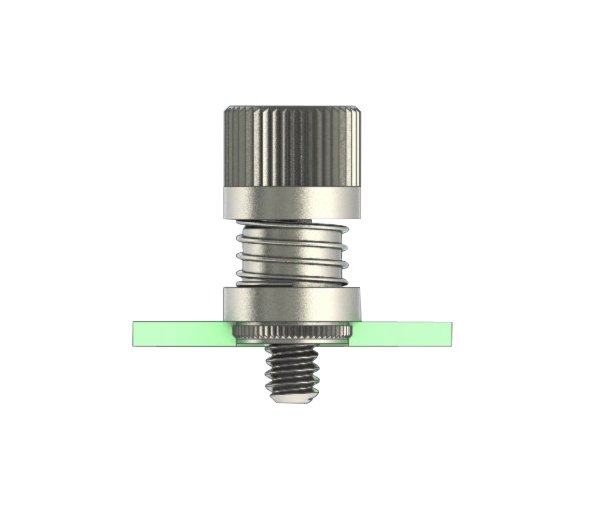 PENCOM CNB 6-32 Thread Knurled Cap Fastener Assembly - Image 1