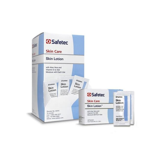 Safetec Skin Lotion, 0.9 Gallon Volume, 25 Count per Box - Image 1