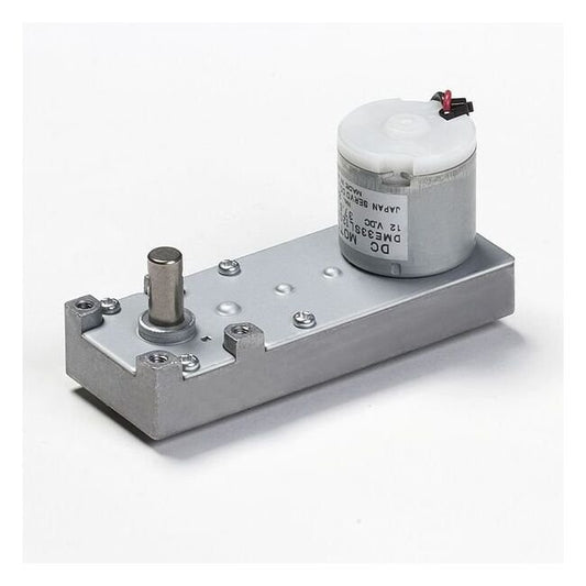 DME25 Series Motor with L Type Gearbox - DC Motor 12V 30:1 Gear Ratio - Image 1