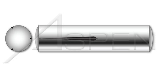 DIN 1474/ISO 8741 Metric Half Length Reverse Tapered Stainless Steel Grooved Pin - Image 1