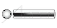 DIN 1472/ISO 8745 Metric Half Length Tapered Stainless Steel Grooved Pin