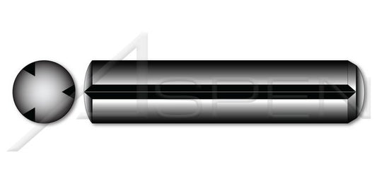 DIN 1473/ISO 8740 Metric Full Length Parallel Steel Grooved Pin - Image 1