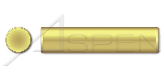 Solid Brass Dowel Pin - Image 1
