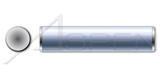 A1 Stainless Steel DIN 7 Type A Metric Solid Dowel Pin - Image 1