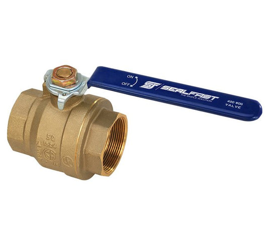 2 Inch Brass UL Full Bore Ball Valve - Image 1