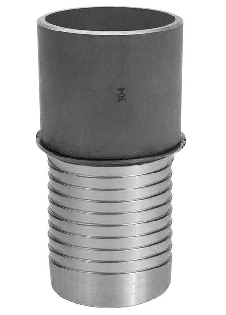 Seal Fast 2" 304 Stainless Steel Weld Bevel Heavy Duty Stem - Image 1