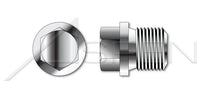 A4 Stainless Steel Straight Thread External Hex Drive Pipe Plug