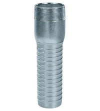 Zinc Plated Steel Long Shank Combination Nipple 2 1/2 in