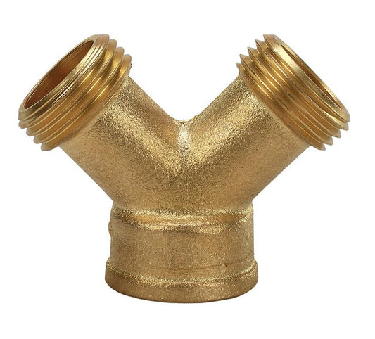 Brass Garden Hose Wyes - Seal Fast Brass Valves - Image 1