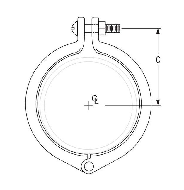 Universal Split Tubing Ring for Copper Tubing Suspension - Image 2