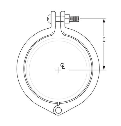 Universal Split Tubing Ring for Copper Tubing Suspension - Image 2