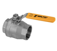 316 Stainless Steel Full Bore Ball Valve - 1 1/2 in Size