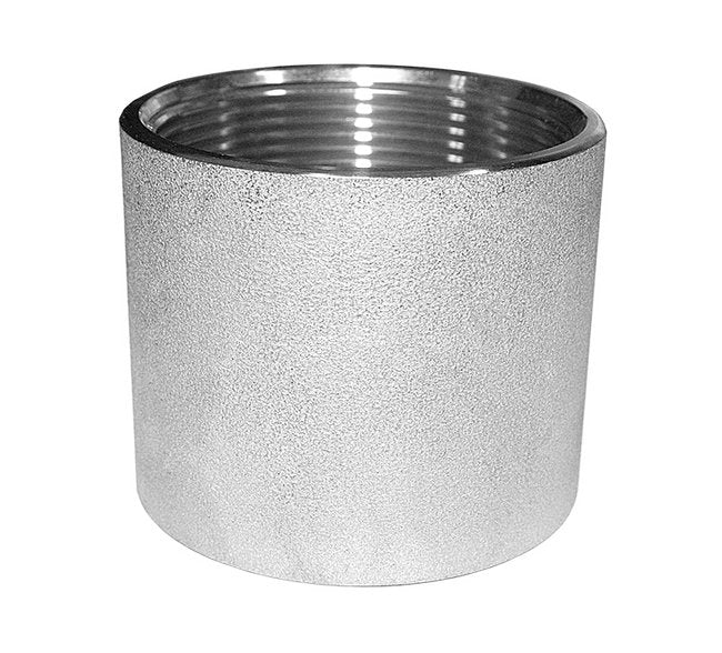 316 Stainless Steel 2 1/2 in Merchant Coupling - Image 1