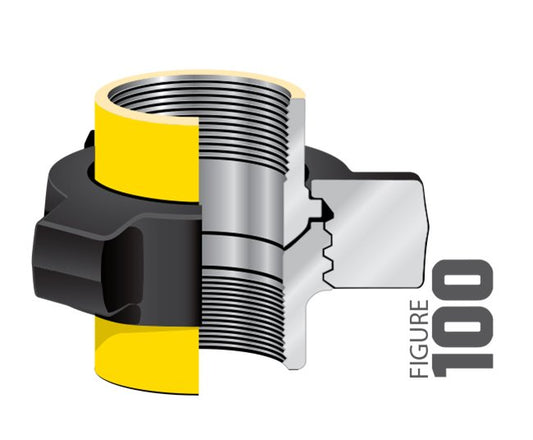 Seal Fast 2 Inch Figure 100 Hammer Union - Image 1