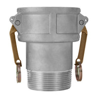 4x4 Aluminum Long Neck Type B Cam and Groove Coupling