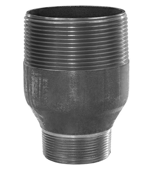Seal Fast 1 1/4 x 1 Inch Black Steel Threaded Reducing Nipple - Image 1