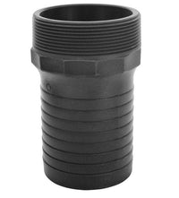 Polypropylene Male NPT Combination Nipple Fitting, 1/2 inch