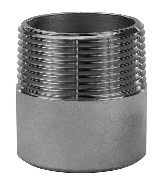 304 Stainless Steel T.O.E. Welding Nipple, 1 x 2 in - Image 1