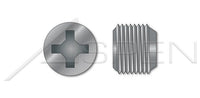 Zamac #3; Zinc Alloy Phillips® Drive National Pipe Thread (NPT) Threading Pipe Plug