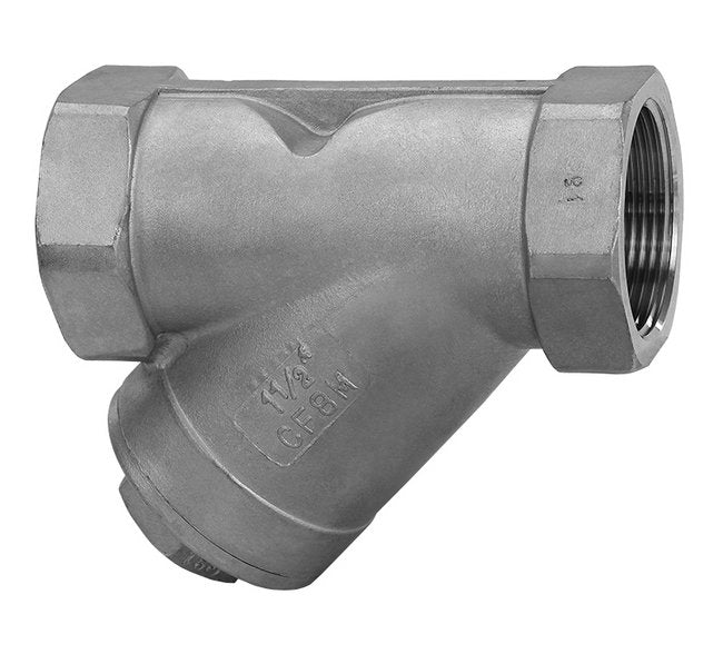 2 Inch 316 Stainless Steel Y Strainer - NPT Thread, 800 WOG - Image 1