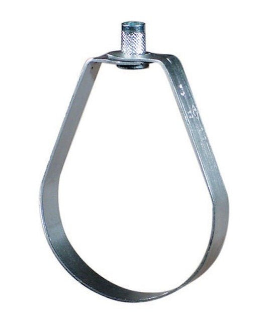 Adjustable Swivel Ring, Tapped - Carbon Steel Galvanized Pipe Hanger - Image 1