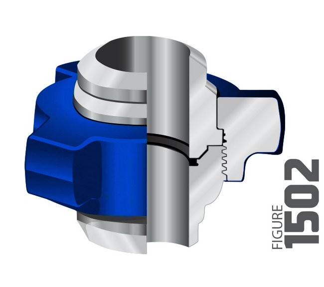 3 Inch 1502 Butt Weld Hammer Union - 15,000 PSI CWP - Image 1