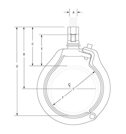 Adjustable Split Ring Swivel Hanger - Image 2