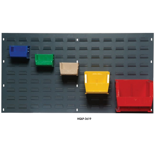 High Density Louvered Panel Storage System - 36" x 19" - Image 1