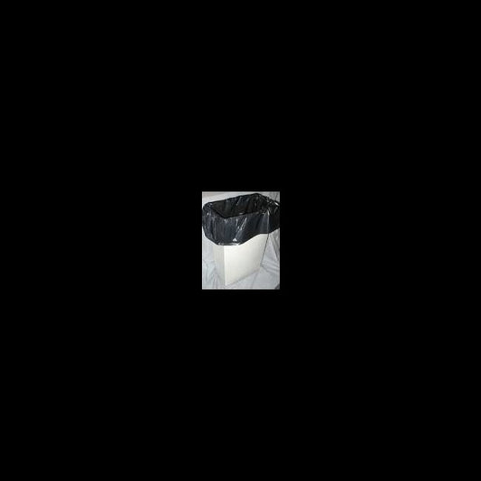 Heavy-Duty 55 Gallon Black Trash Bags - Case of 1000 - Image 1