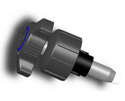 Blue Ring PVC Sub-Assembly with L Series Needle Valve - Image 1