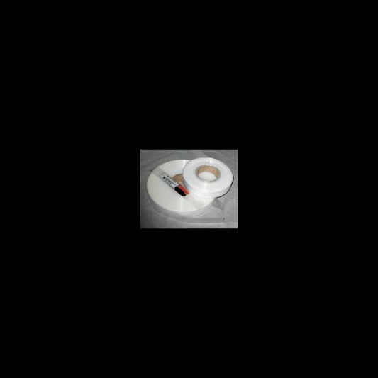 Clear 10' x 50' Film Plastic Sheeting - Image 1