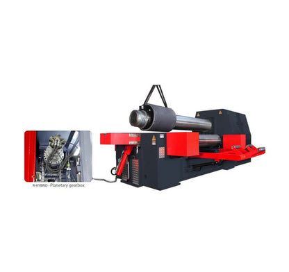 R-HYBRID Variable Geometry Hydraulic Three Roll Bending Machine - 19.69 in Top Diameter - Image 2