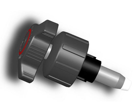 PVC Top Work Sub Assembly with Red Ring & L Series Needle - Image 1