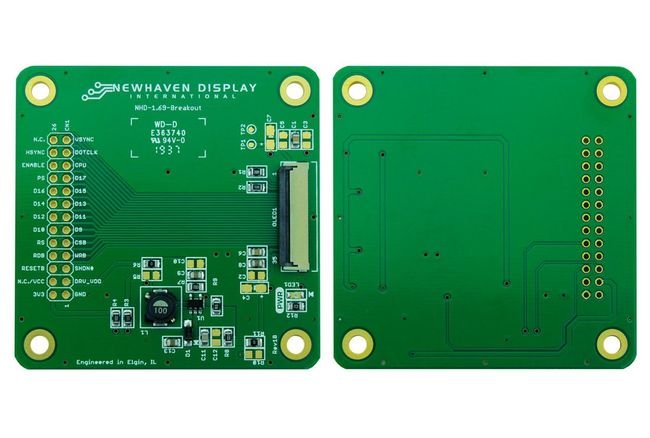 1.69 Inch Color OLED Glass Display Evaluation Expansion Board - Image 1