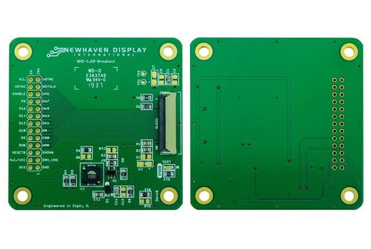 1.69 Inch Color OLED Glass Display Evaluation Expansion Board - Image 1