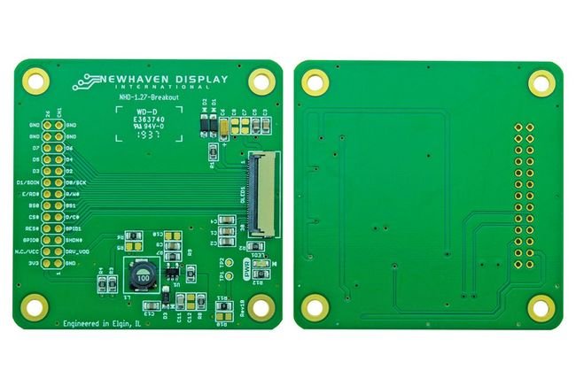 1.27 Inch OLED Glass Display Evaluation Expansion Board - Image 1