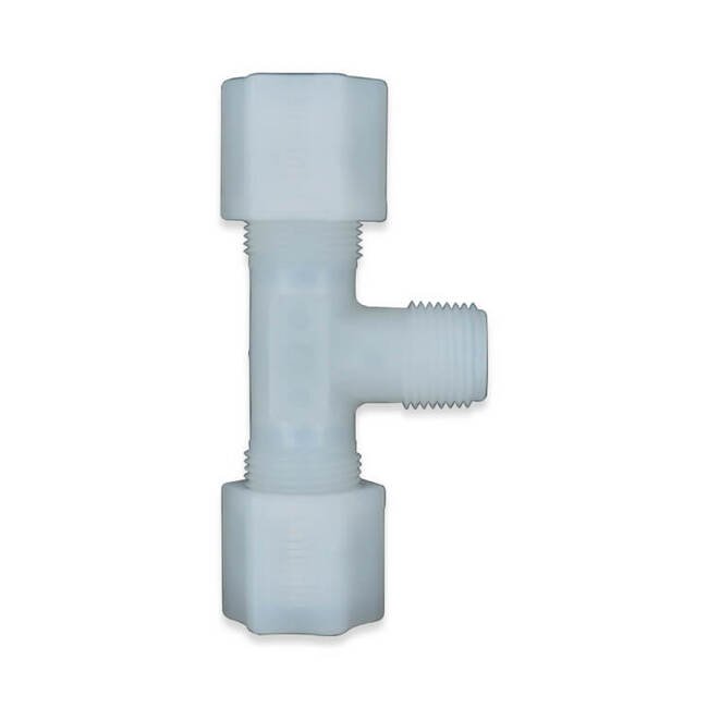 CMT Series 1/2in MNPT & 5/8in OD Compression Tee Fitting - Image 1