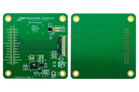1.5 Inch Color OLED Glass Display Evaluation Expansion Board - Image 1