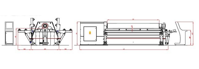 R-SMART 4-669 Hydraulic Four Rolls Bending Machine - Image 2
