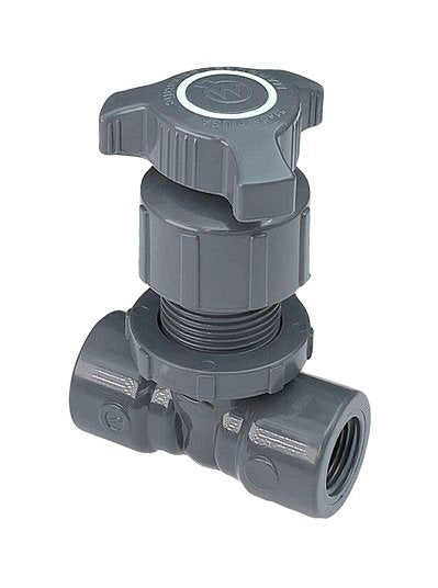 Throttle Master 3/8" PVC Globe Needle Valve - Image 1
