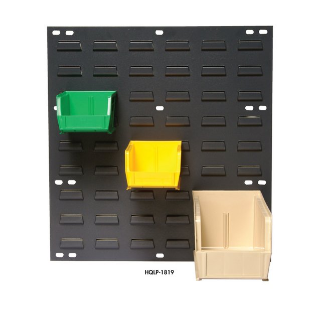 Louvered Panel High Density Storage System - 18" x 19" - Image 1