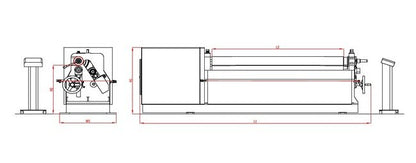 R-ECO-D Series Motorized Initial Pinch Plate Rolls - Image 2
