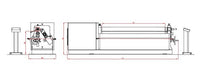 RMT R-ECO-D Series Motorized Initial Pinch Three Rolls Bending Machine