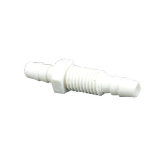 White Nylon Bulkhead Fitting - PC-IG Series 0.170 x 0.062 Inch - Image 1