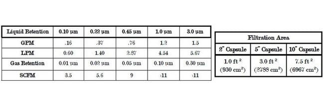 CP Disposable Media Filter Capsules - PTFE Membrane, General Grade - Image 3