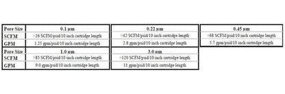 GTM Grade PTFE Membrane Filter Cartridges - Image 2