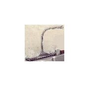 8" Chrome Faucet for Plumbing, Institutional-Grade - Image 1